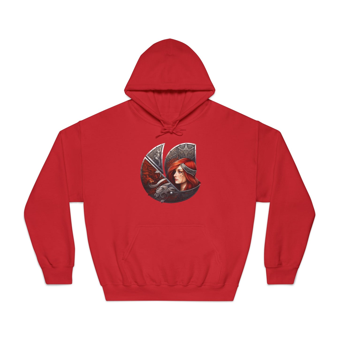 C-Logo "Sigrun" Norse Cozy Hooded Sweatshirt