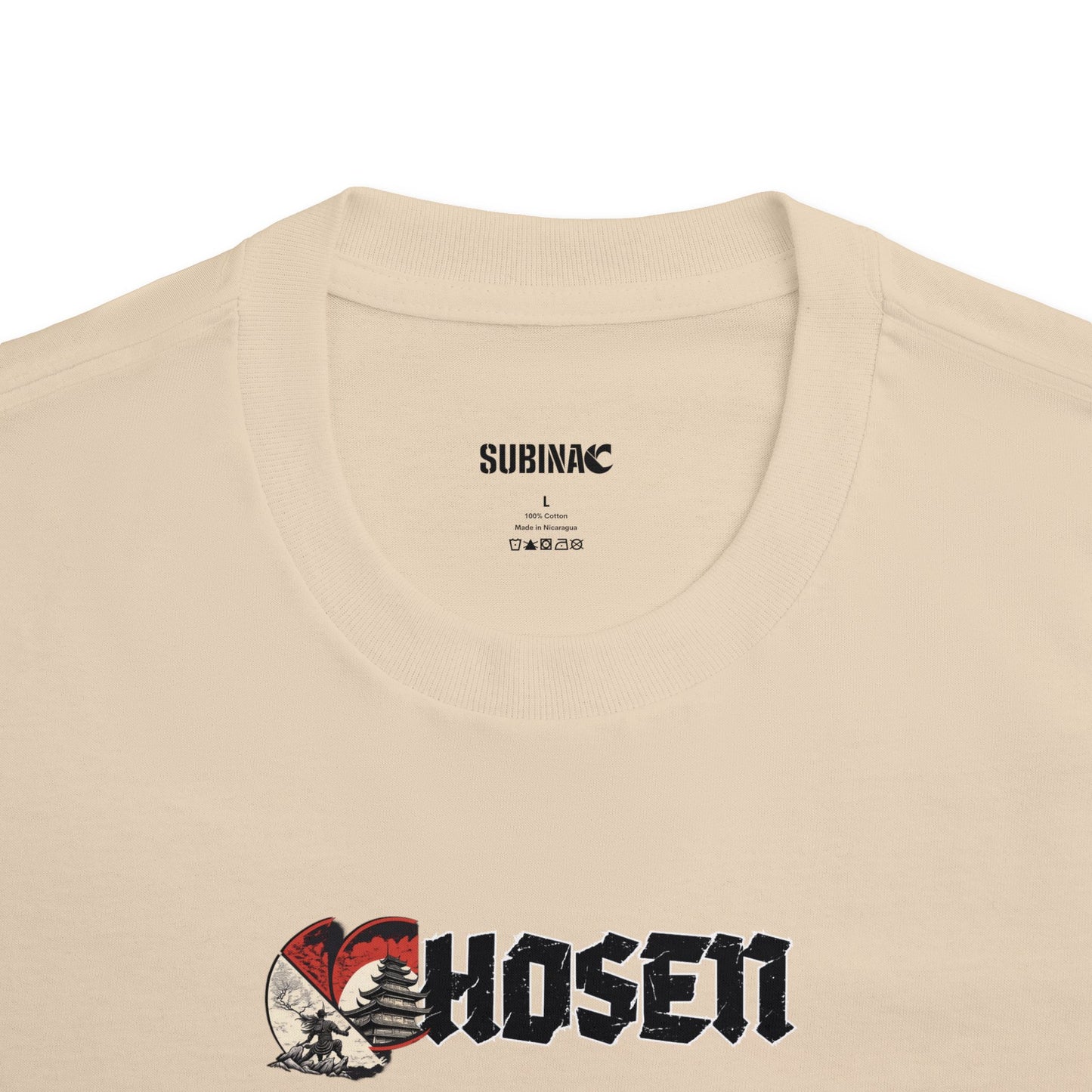 Chosen C-Logo Front/Back Graphic T-Shirt - ”Chosen by Fire, Forged by Purpose”