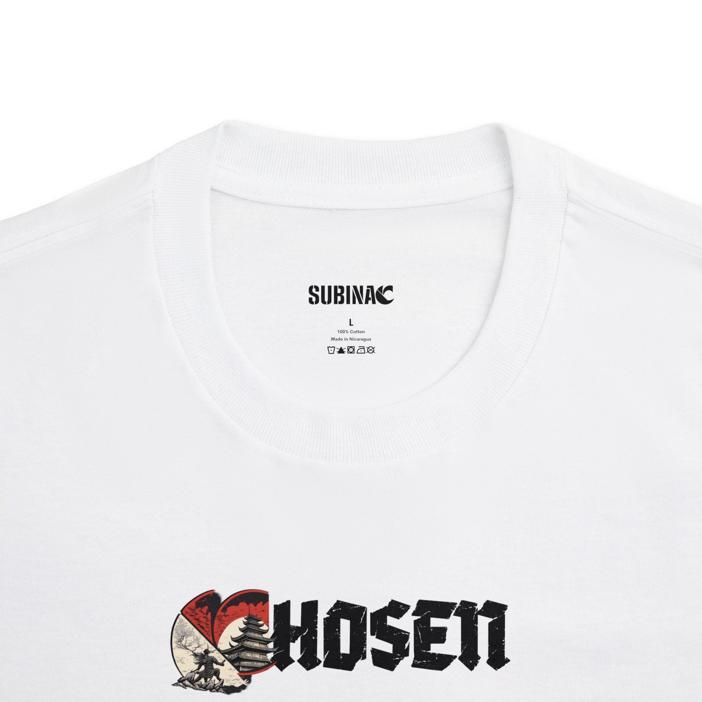 Chosen C-Logo Front/Back Graphic T-Shirt - ”Chosen by Fire, Forged by Purpose”