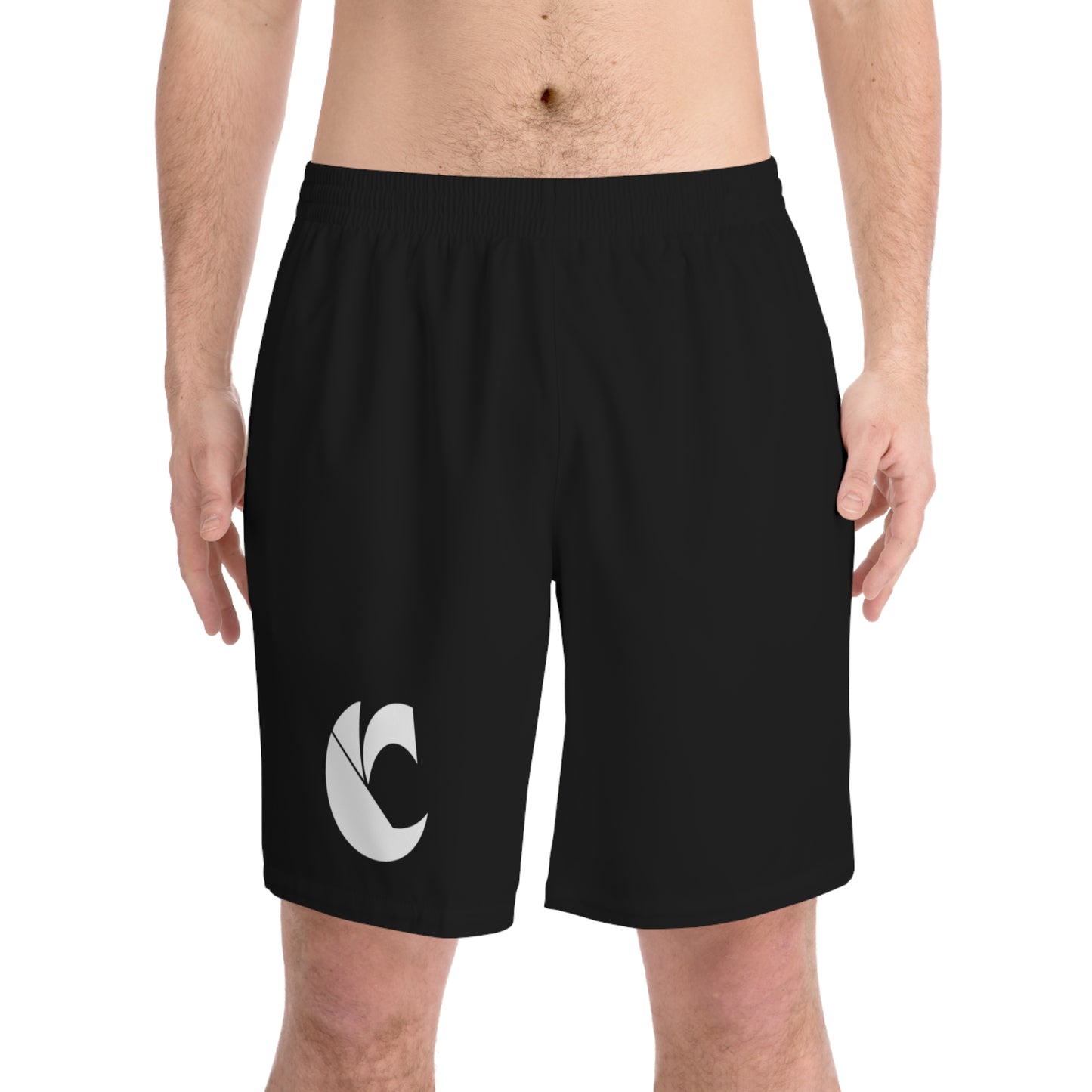 C-Logo Elastic Waist Shorts
