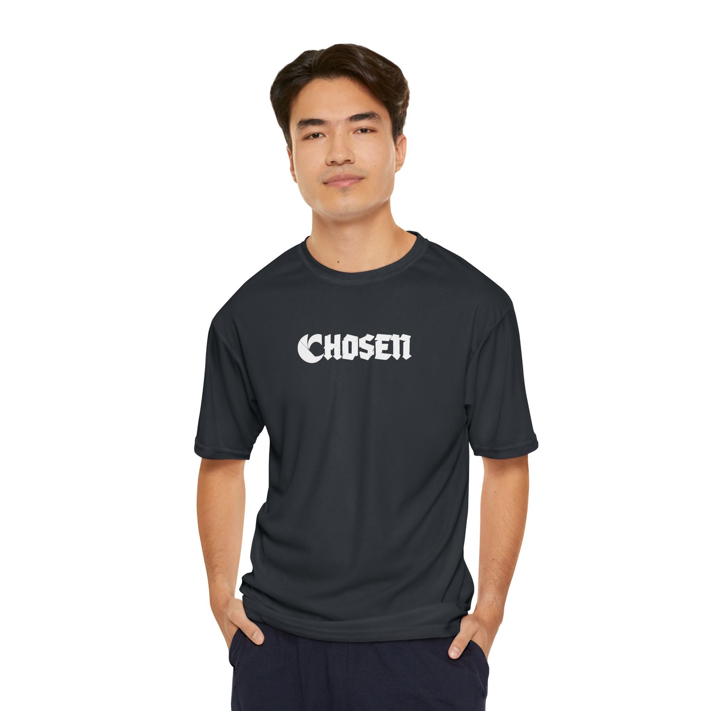 C-Logo "Chosen" Graphic Performance T-Shirt - ”Chosen by Fire, Forged by Purpose”