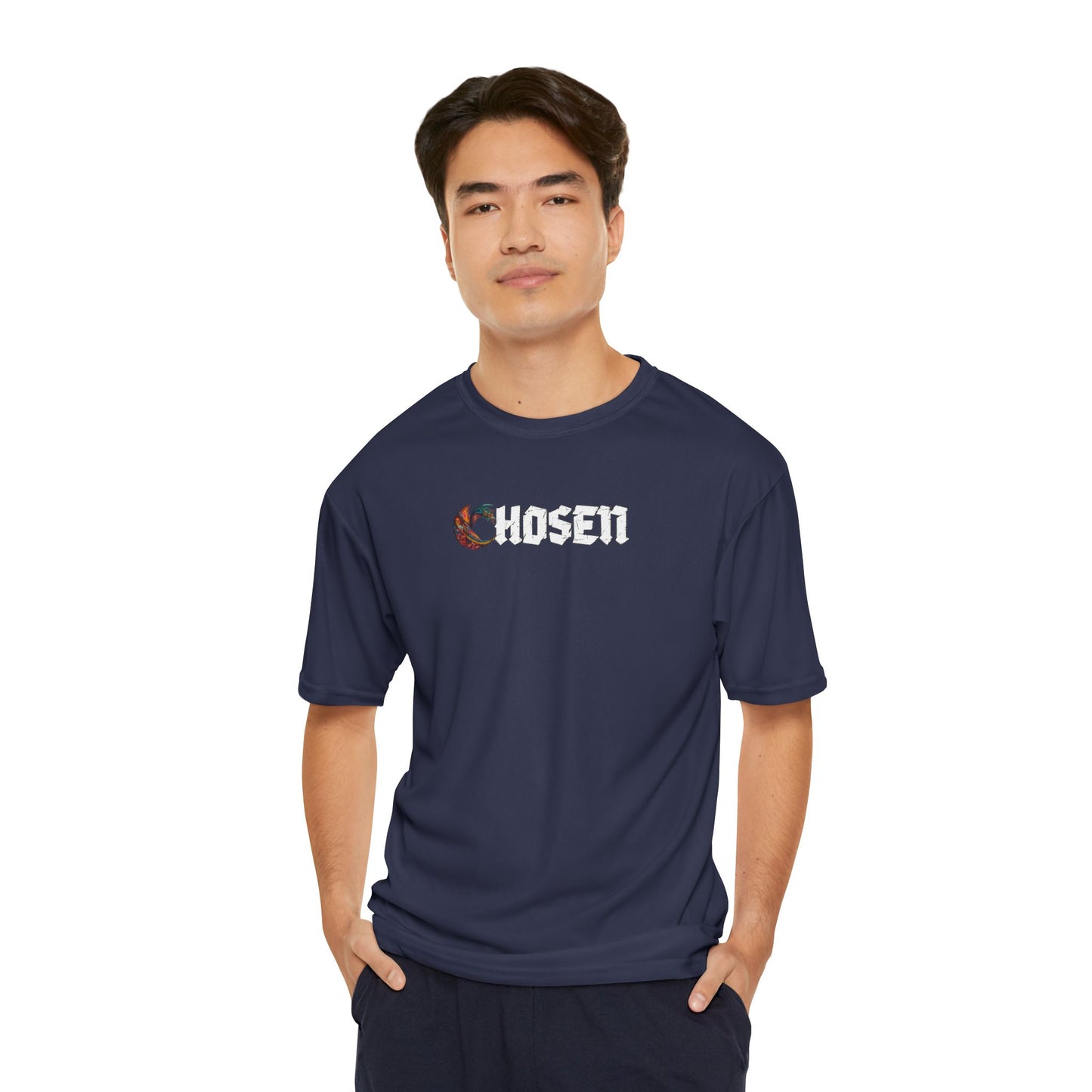 C-Logo "Chosen" Dragon Graphic Performance T-Shirt - ”Chosen by Fire, Forged by Purpose”