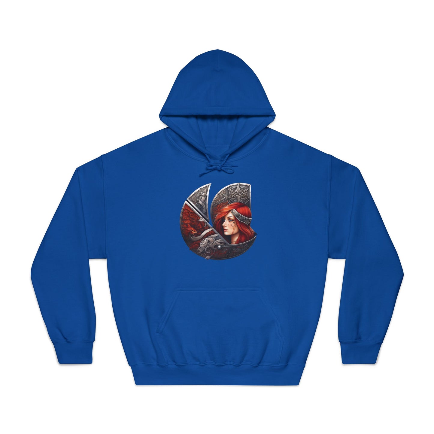 C-Logo "Sigrun" Norse Cozy Hooded Sweatshirt