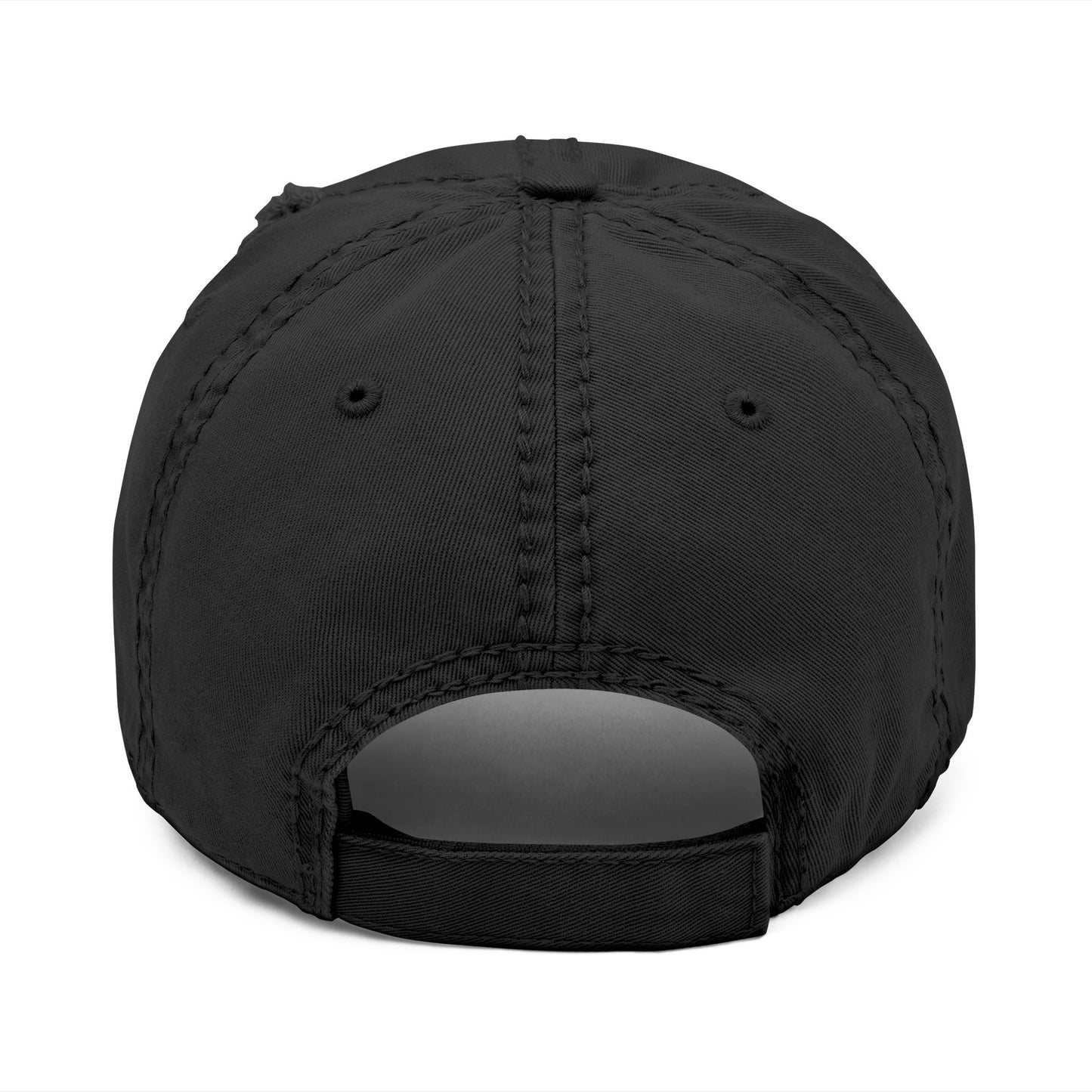 C-Logo Distressed Dad Hat with 'C'hosen' Embroidery -”Chosen by Fire, Forged by Purpose”