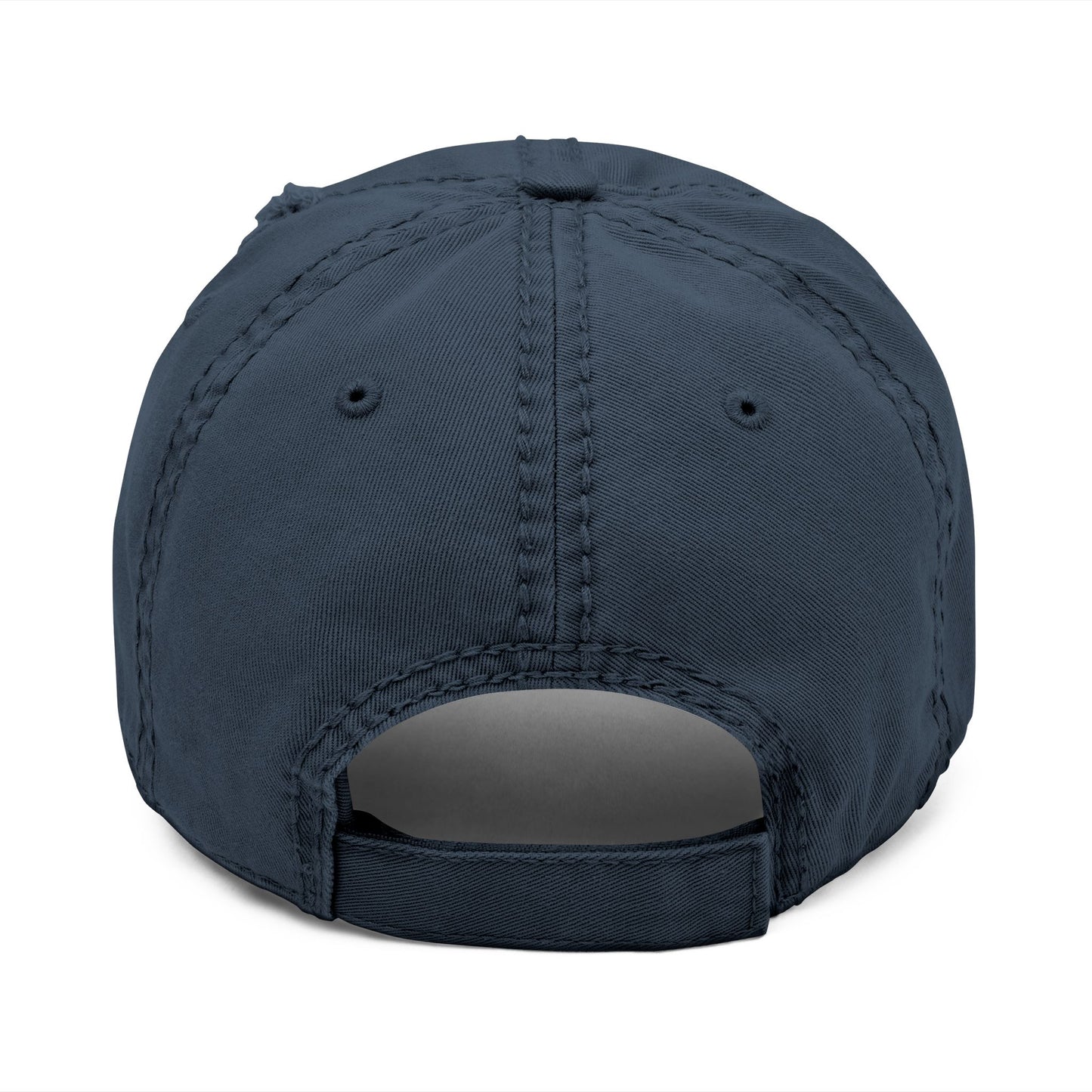 C-Logo Distressed Dad Hat with 'C'hosen' Embroidery -”Chosen by Fire, Forged by Purpose”