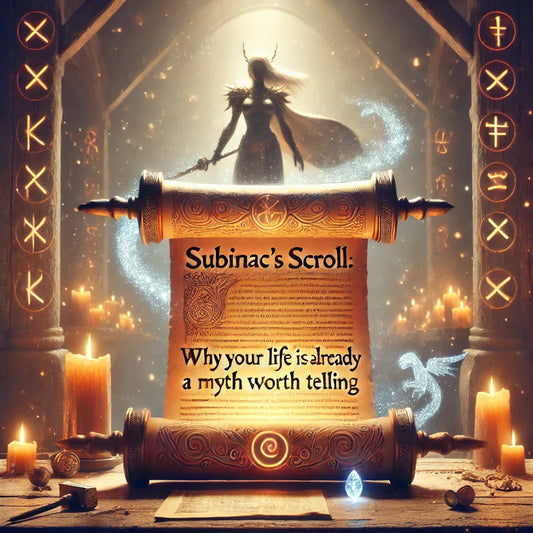 Subinac’s Scroll: Why Your Life Is Already a Myth Worth Telling