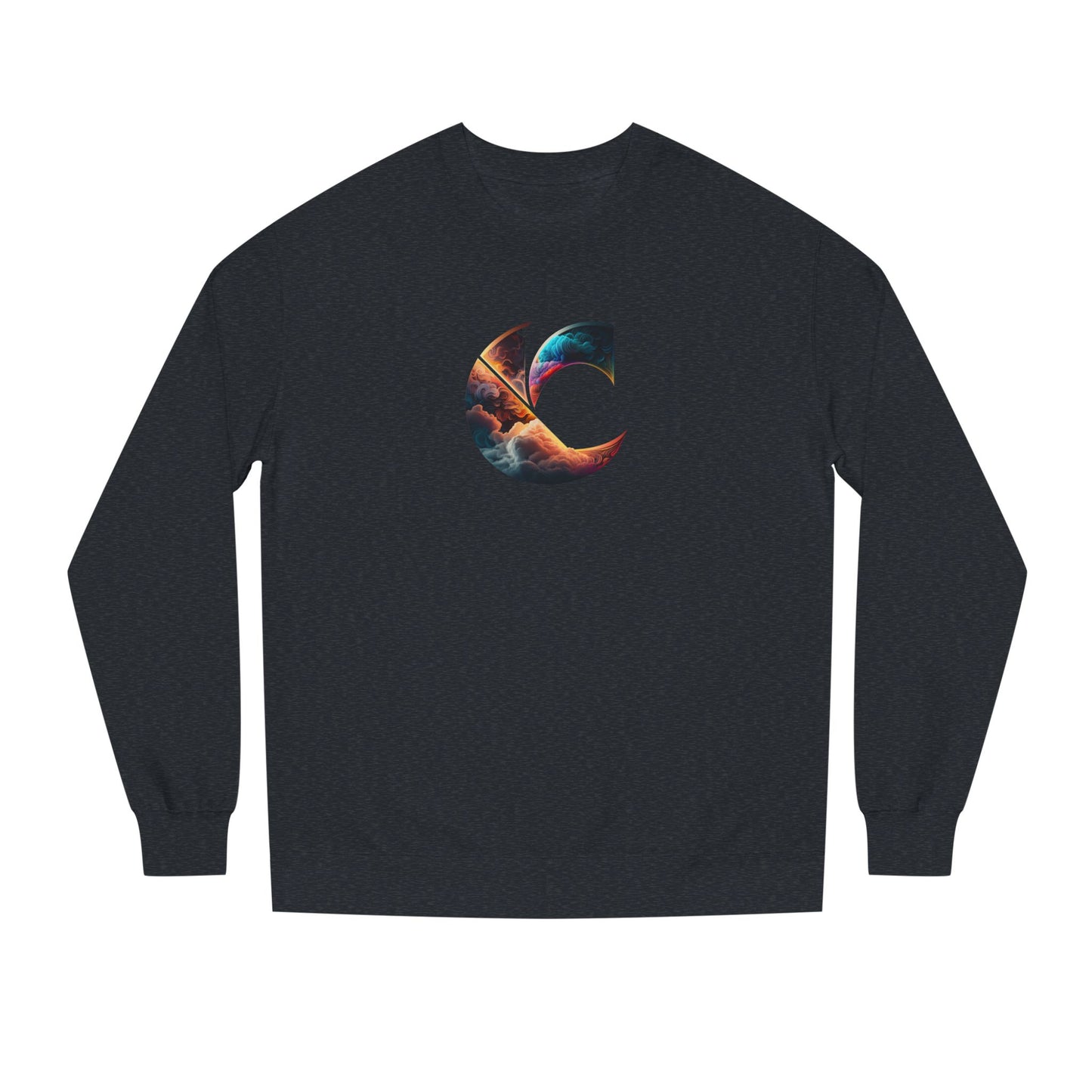 SUBINAC Crew Neck Sweatshirt - C-Logo Cloud Design