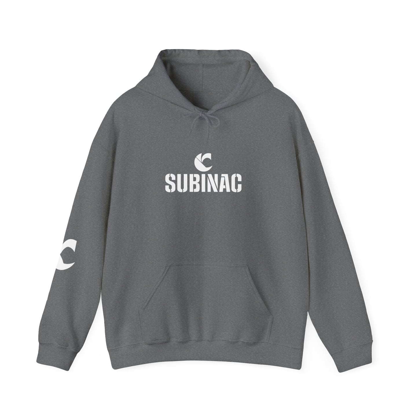 SUBINAC Hooded Sweatshirt W/ Sleeve C-Logo Design