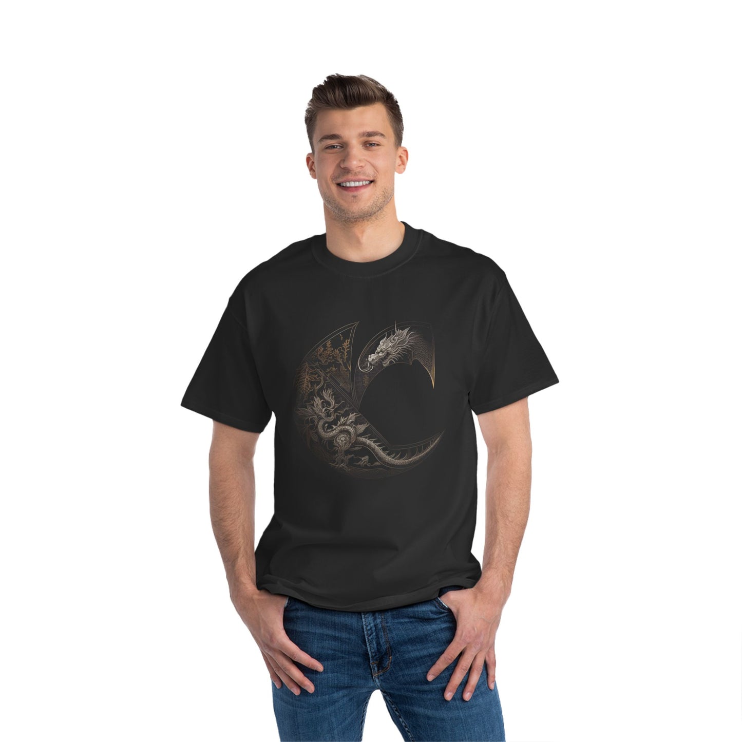 "Limited" Dragon #2 C-Logo Graphic T Short-Sleeve