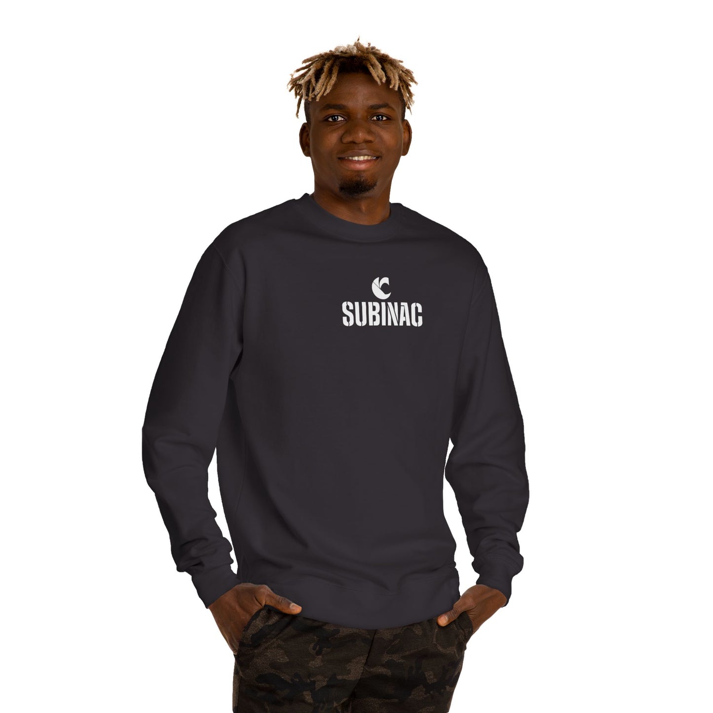 SUBINAC C-Logo / Crew Neck Sweatshirt - Comfortable Casual Wear