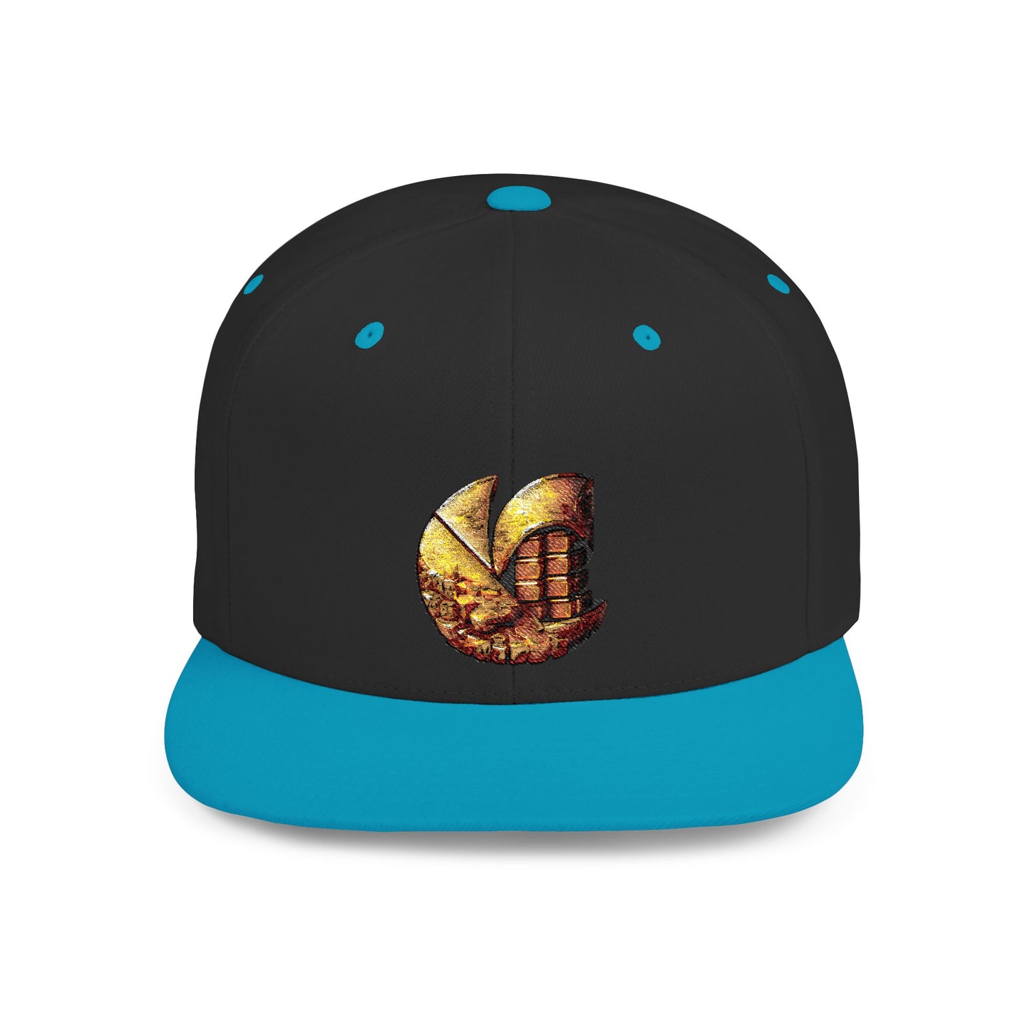 "GOLD" C-Logo Embroidered Snapback Hat