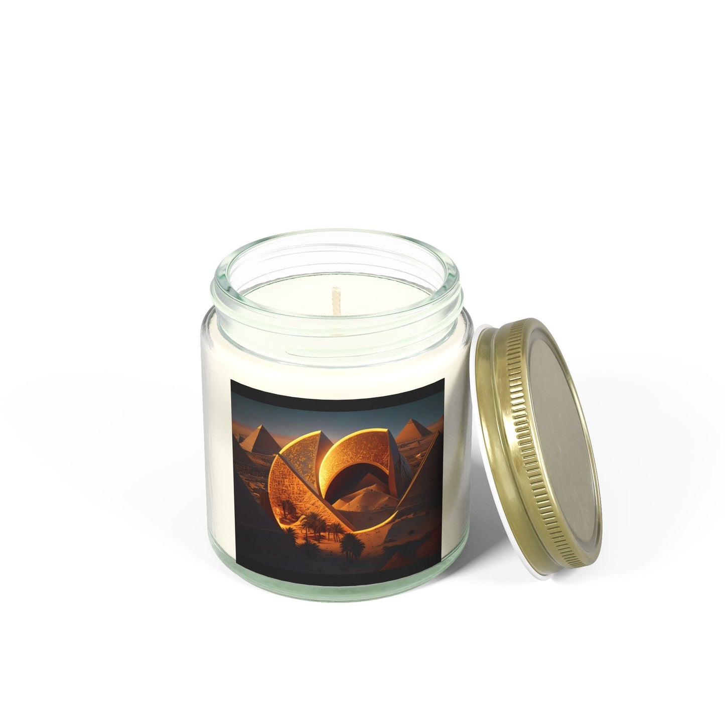 Amber Cinnamon C-Logo Candles - Mood-Enhancing Relaxation