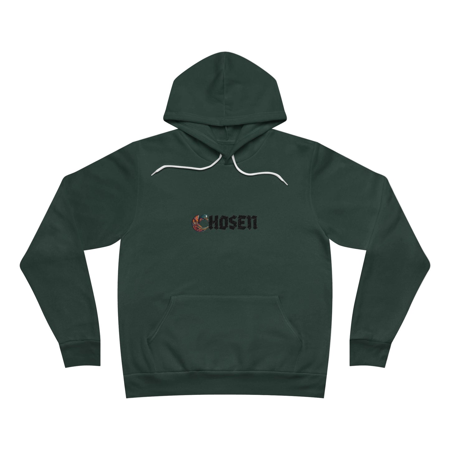 "Chosen" Pullover Dragon C-Logo Hoodie - ”Chosen by Fire, Forged by Purpose”