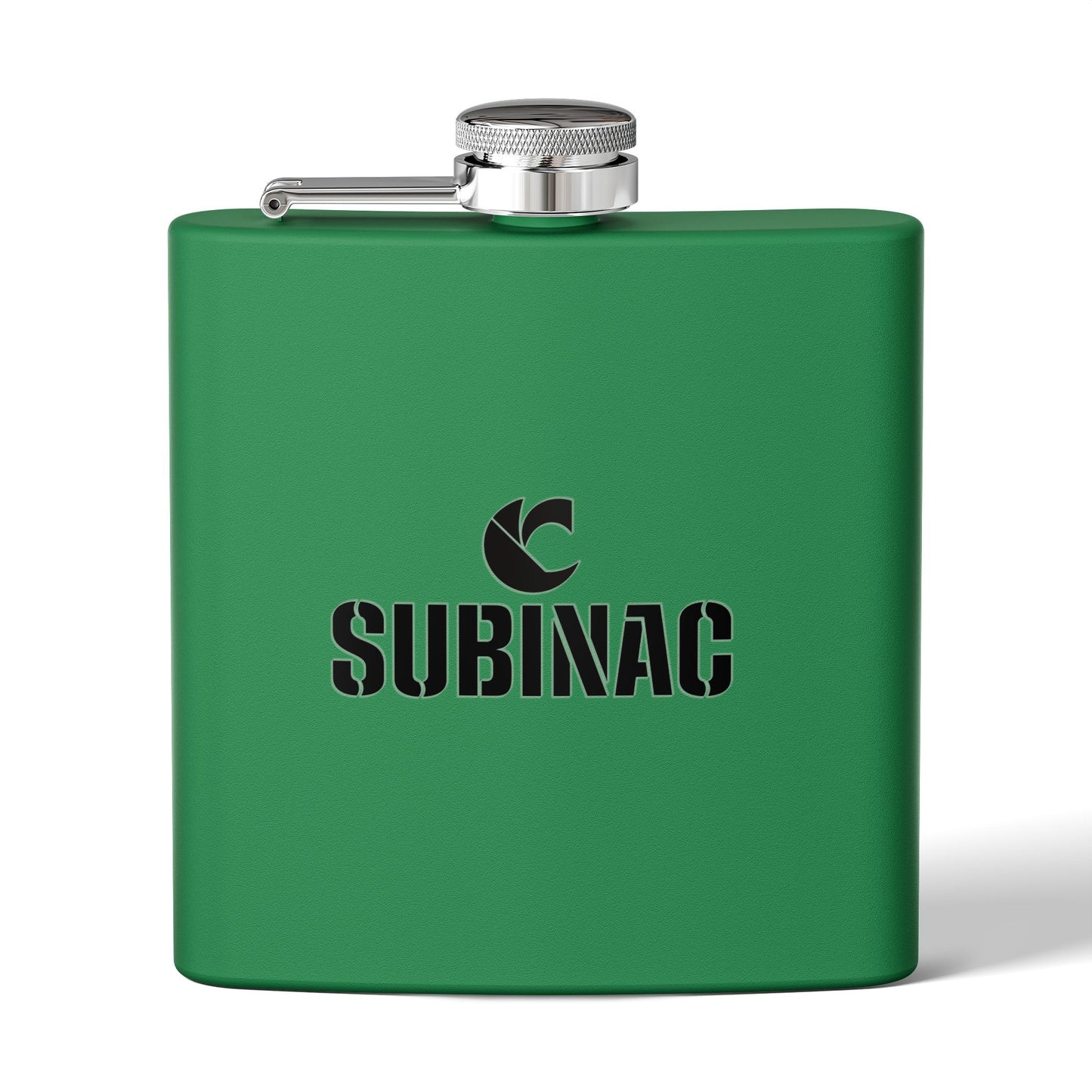 SUBINAC Personalized Stainless Steel Flask - 6oz - Perfect for Gifting & Celebrations