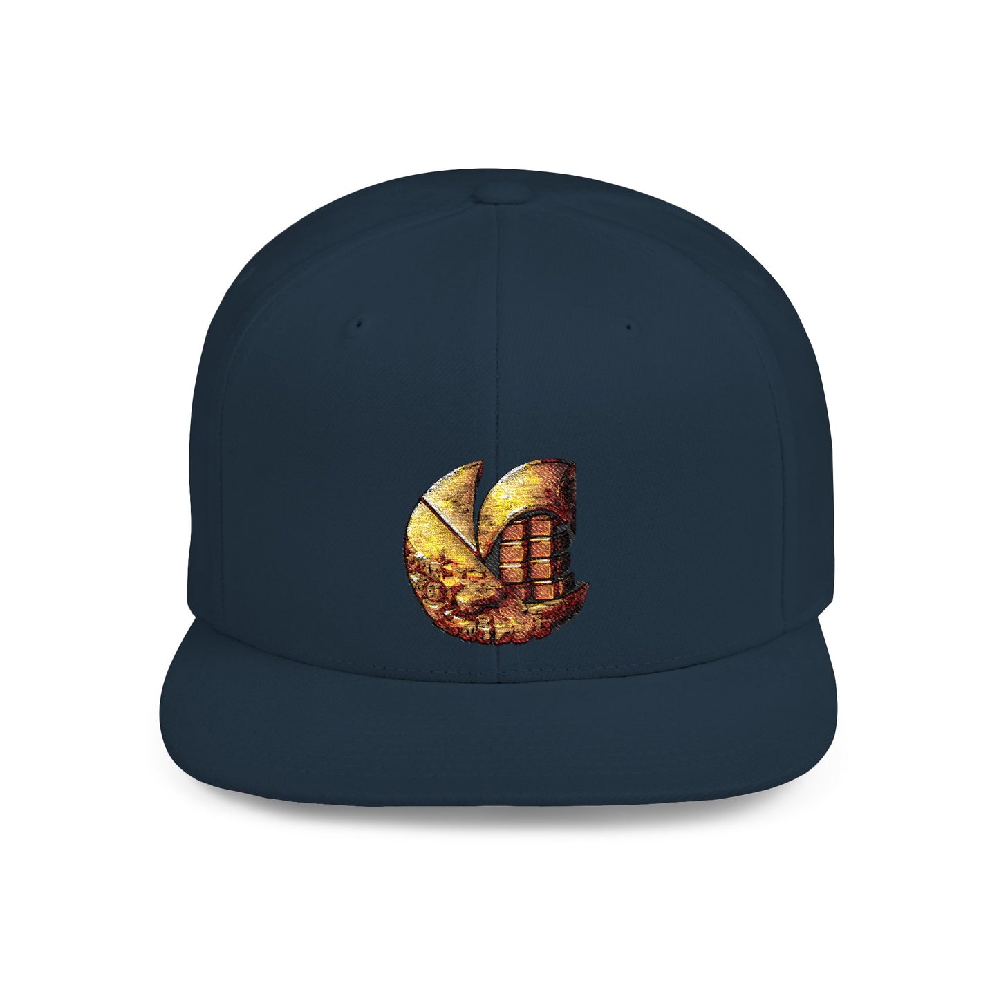 "GOLD" C-Logo Embroidered Snapback Hat