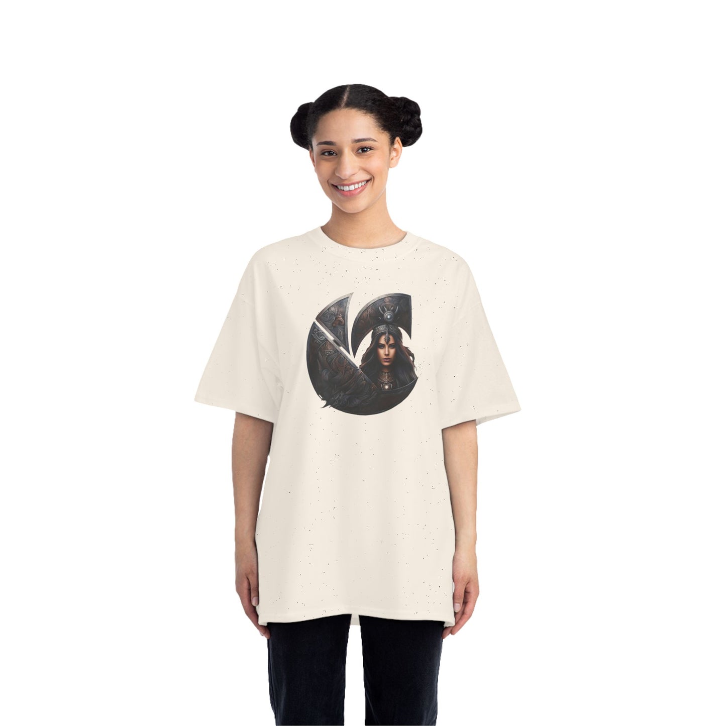 "Brynhildr" Norse C-Logo Graphic T Short-Sleeve