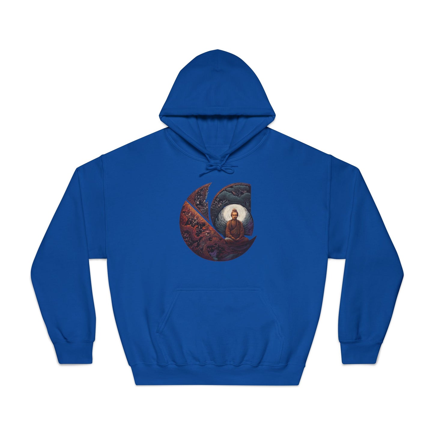 C-Logo Monk Cozy Hooded Sweatshirt
