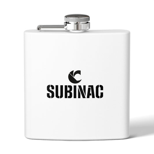 SUBINAC Personalized Stainless Steel Flask - 6oz - Perfect for Gifting & Celebrations