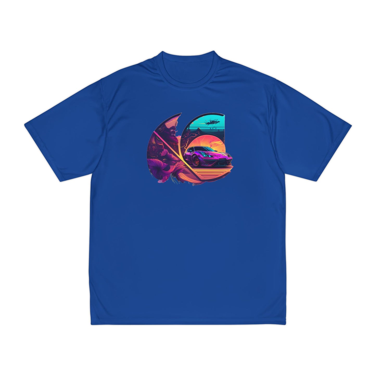 C-Logo Synth Style Graphic - Performance T-Shirt