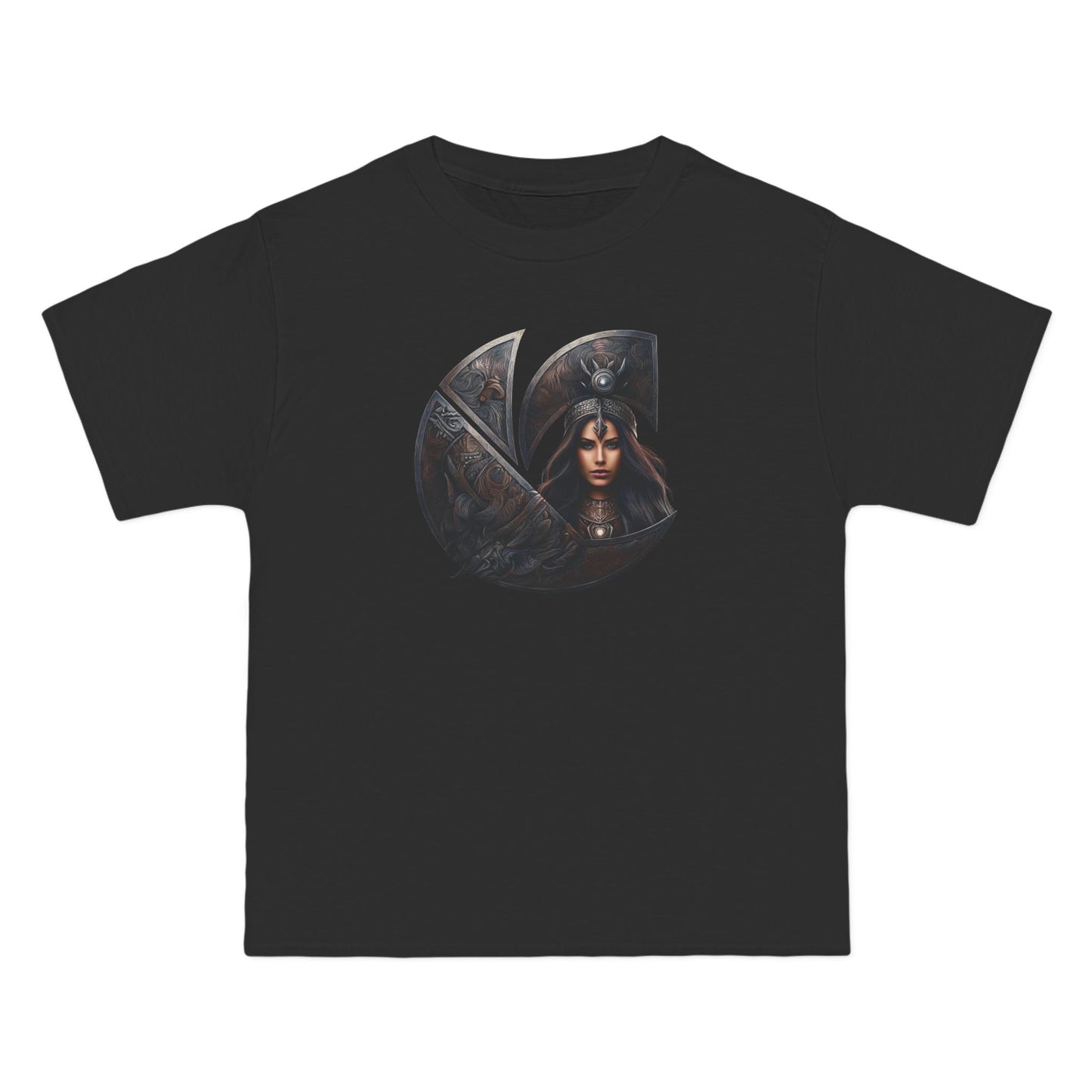 "Brynhildr" Norse C-Logo Graphic T Short-Sleeve