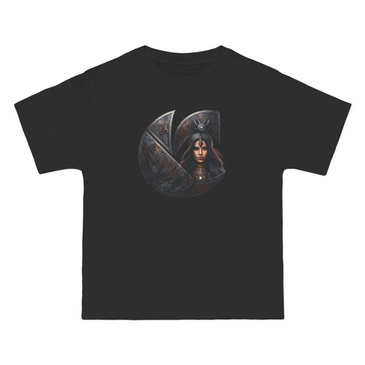"Brynhildr" Norse C-Logo Graphic T Short-Sleeve