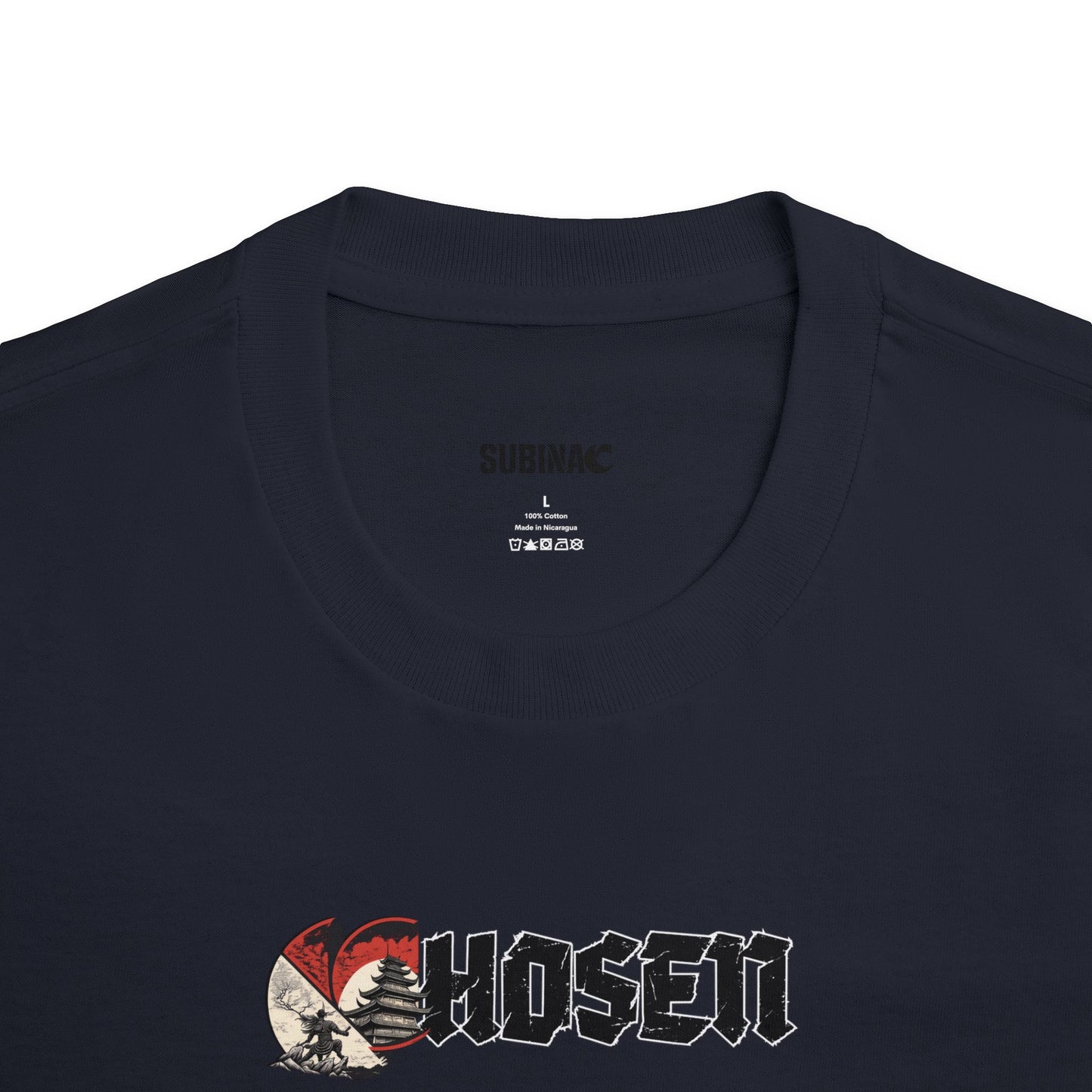 Chosen C-Logo Front/Back Graphic T-Shirt - ”Chosen by Fire, Forged by Purpose”