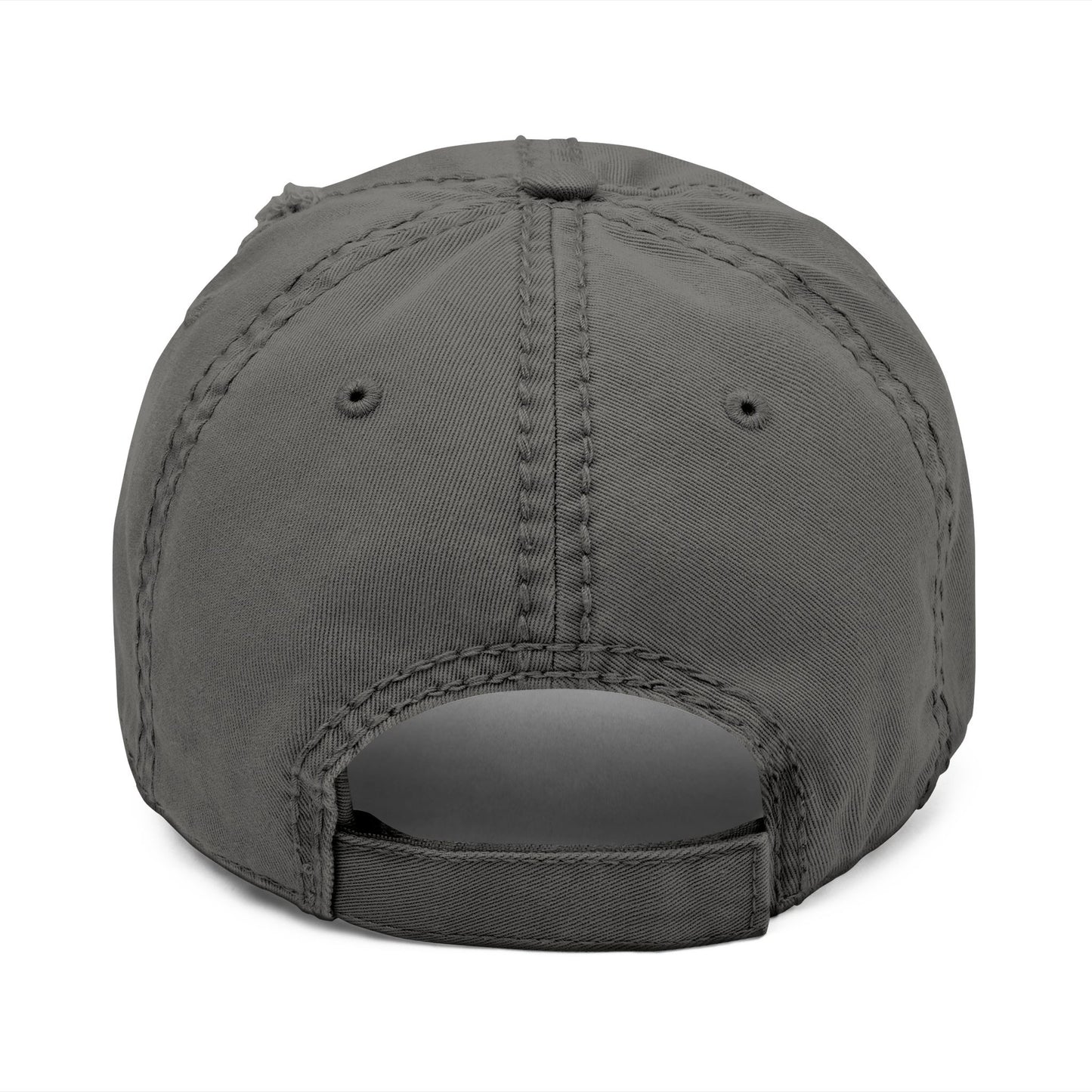 C-Logo Distressed Dad Hat with 'C'hosen' Embroidery -”Chosen by Fire, Forged by Purpose”