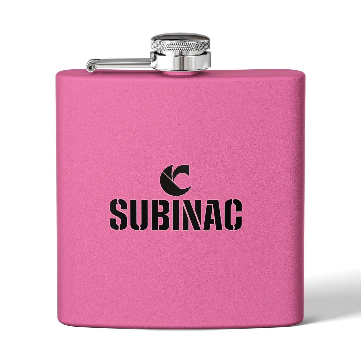 SUBINAC Personalized Stainless Steel Flask - 6oz - Perfect for Gifting & Celebrations