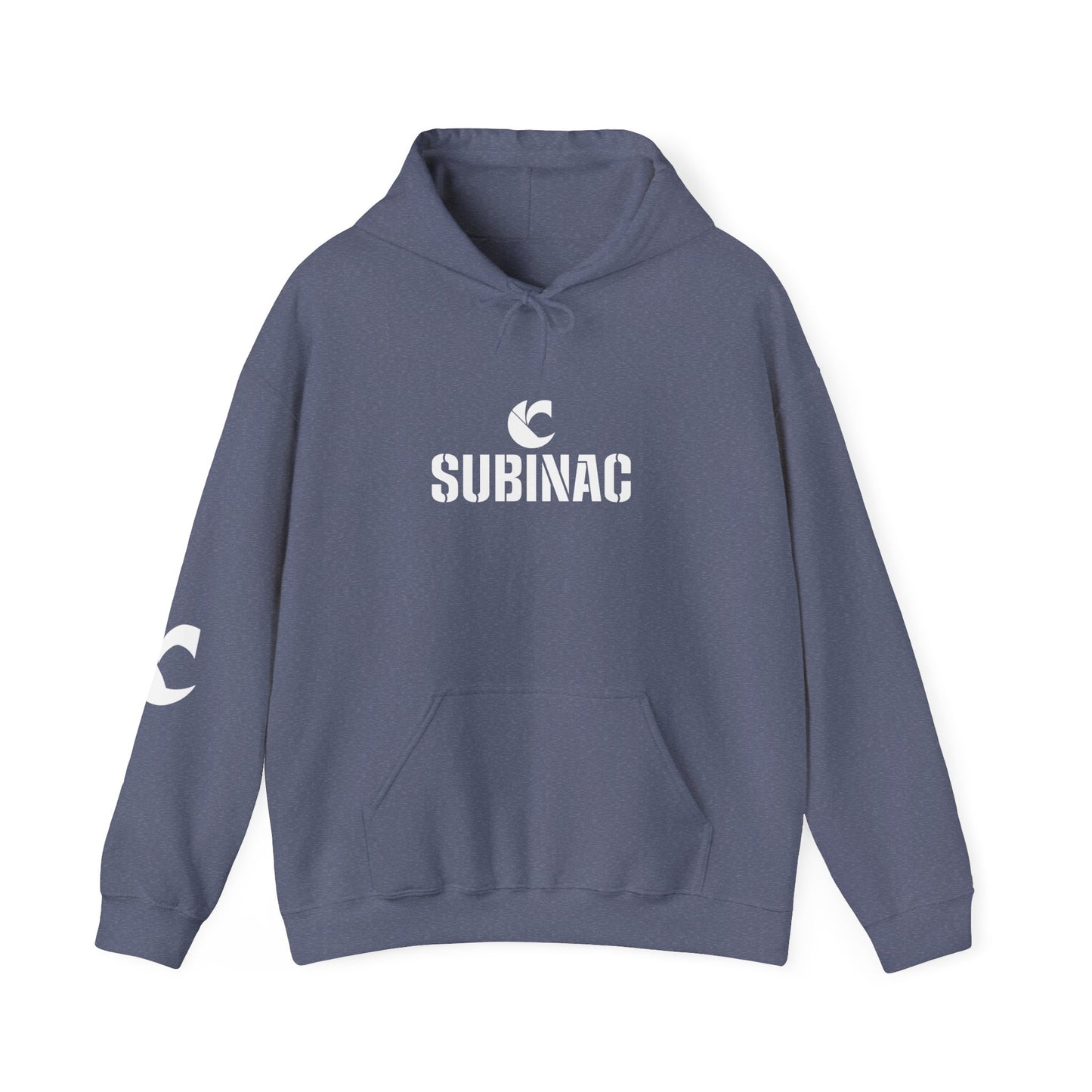 SUBINAC Hooded Sweatshirt W/ Sleeve C-Logo Design