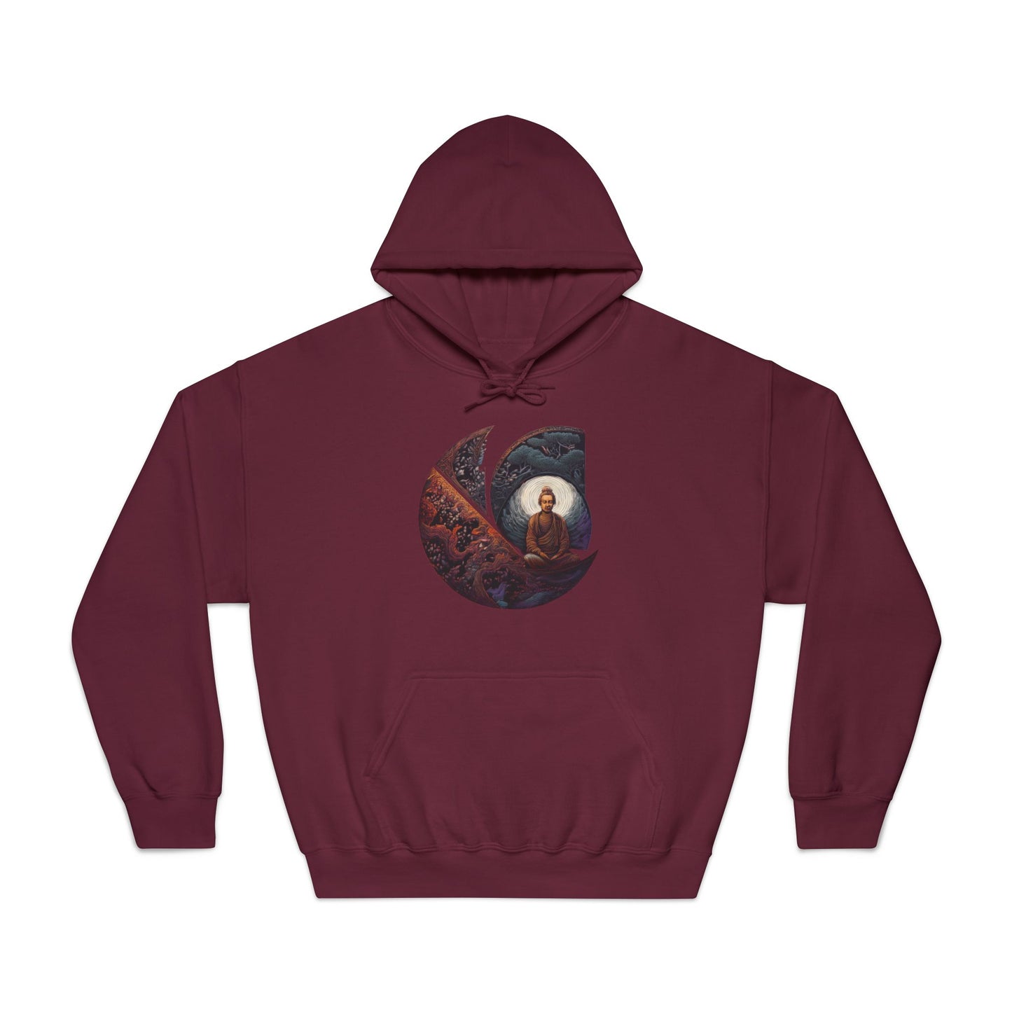 C-Logo Monk Cozy Hooded Sweatshirt