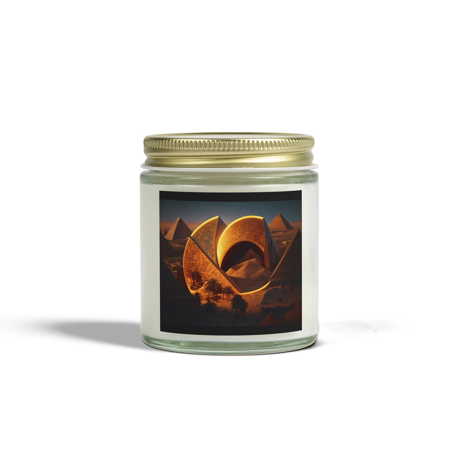 Amber Cinnamon C-Logo Candles - Mood-Enhancing Relaxation