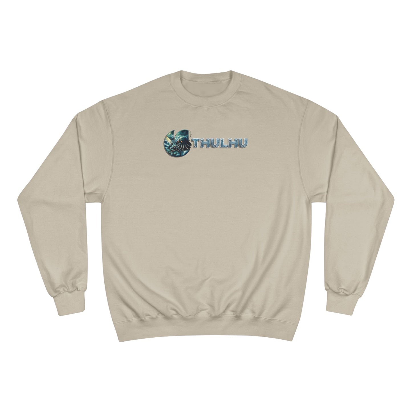 Cthulhu C-Logo Champion Sweater w/ Back Graphic