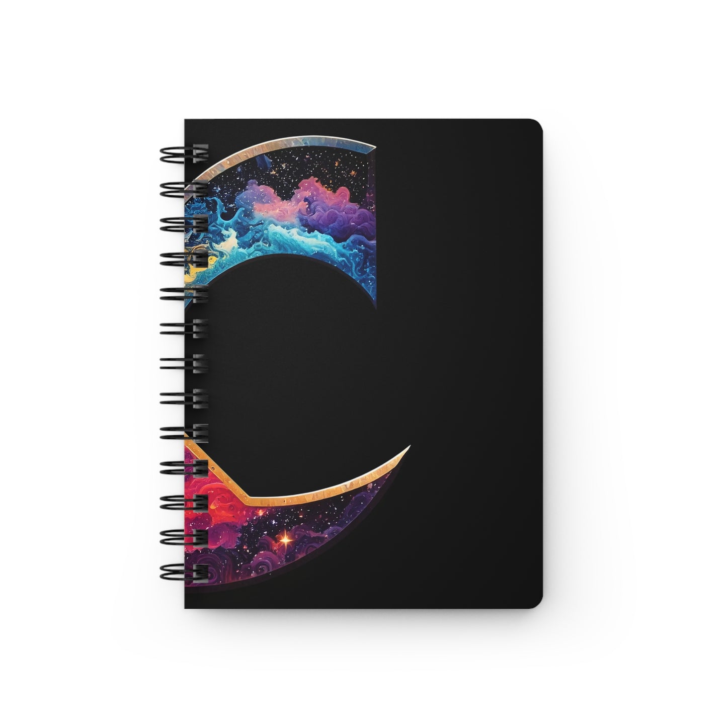 C-Logo Cosmic Spiral Bound Journal