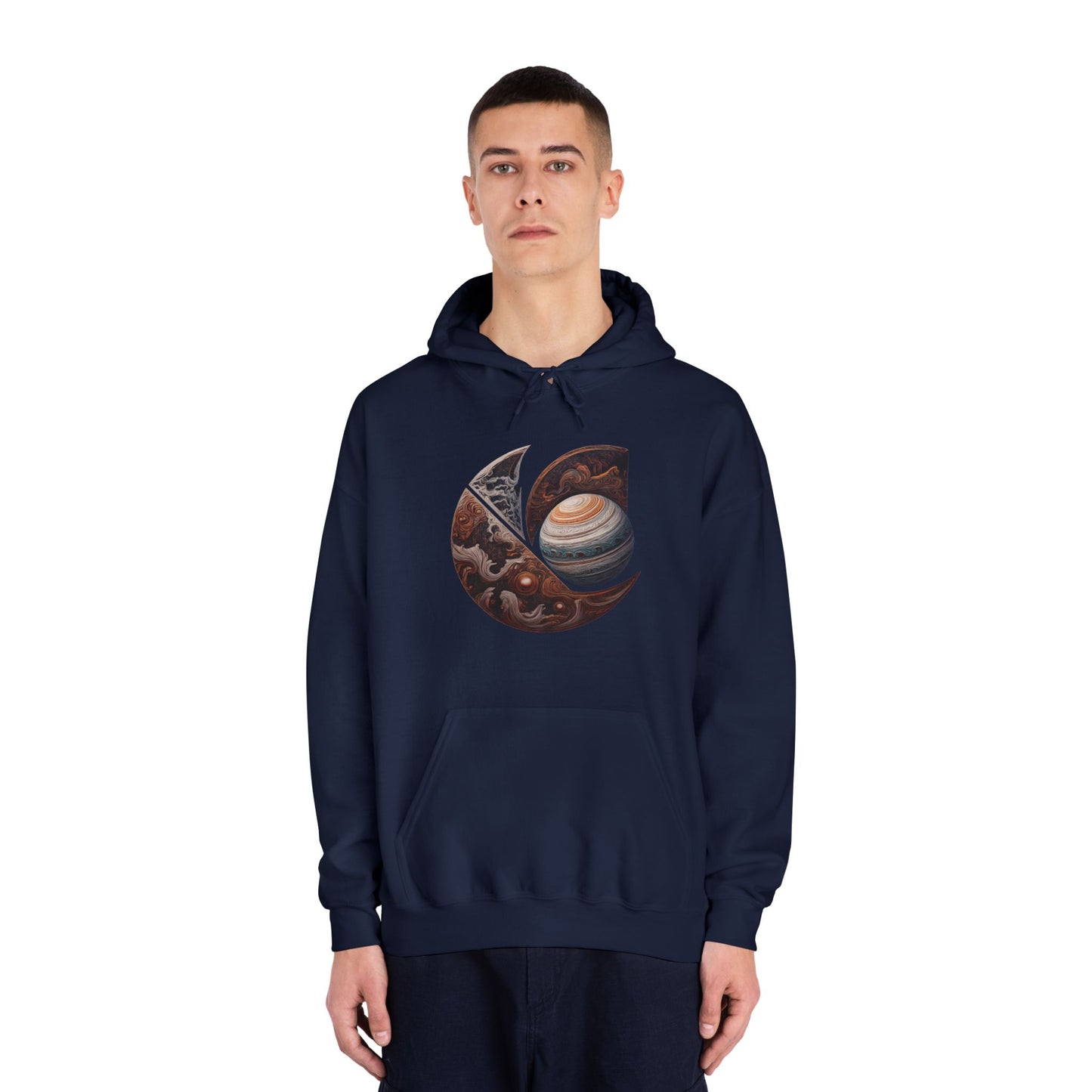 C-Logo Jupiter Cozy Hooded Sweatshirt