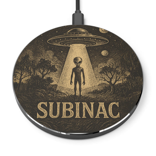 SUBINAC Alien-Themed Fast Wireless Charger