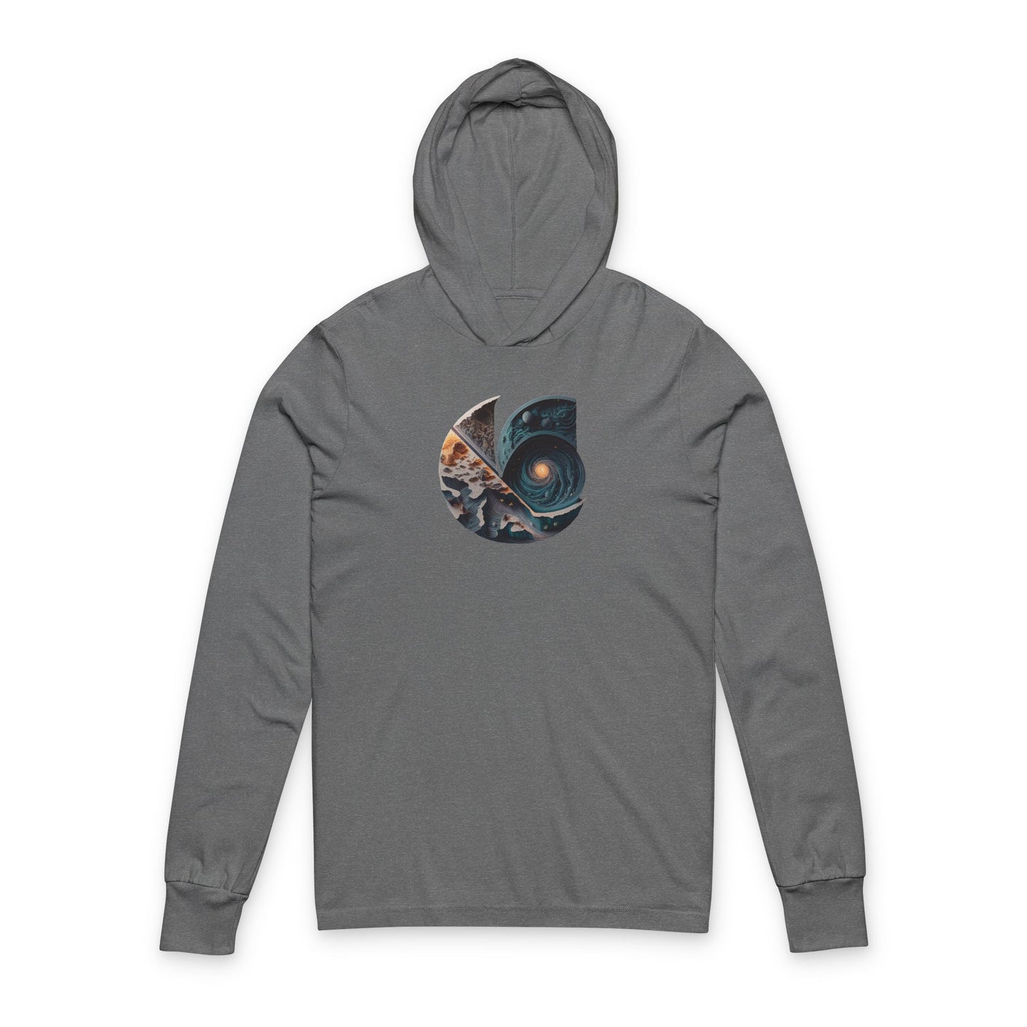 M-51 C-Logo Hooded Long Sleeve Tee - Explore the Universe in Comfort