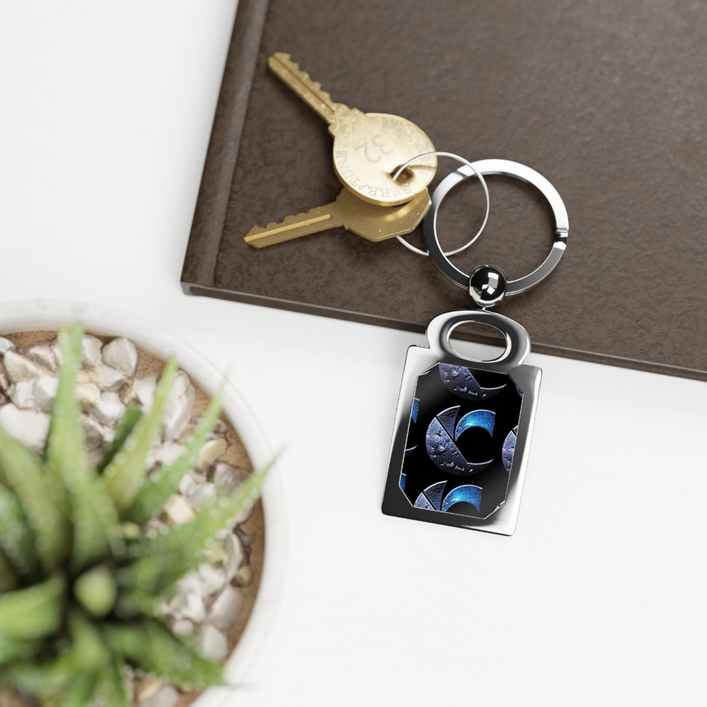 SUBINAC Rectangle Photo Keyring
