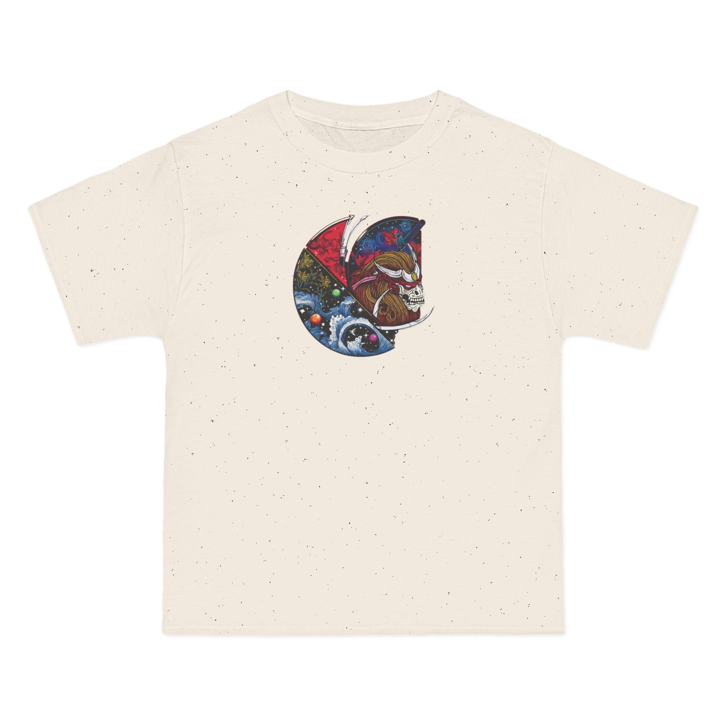 "Skull Samurai" C-Logo Graphic T Short-Sleeve
