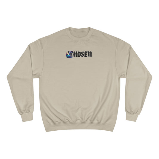 Chosen C-Logo "Samurai Wave" Graphic Champion Sweatshirt - ”Chosen by Fire, Forged by Purpose”