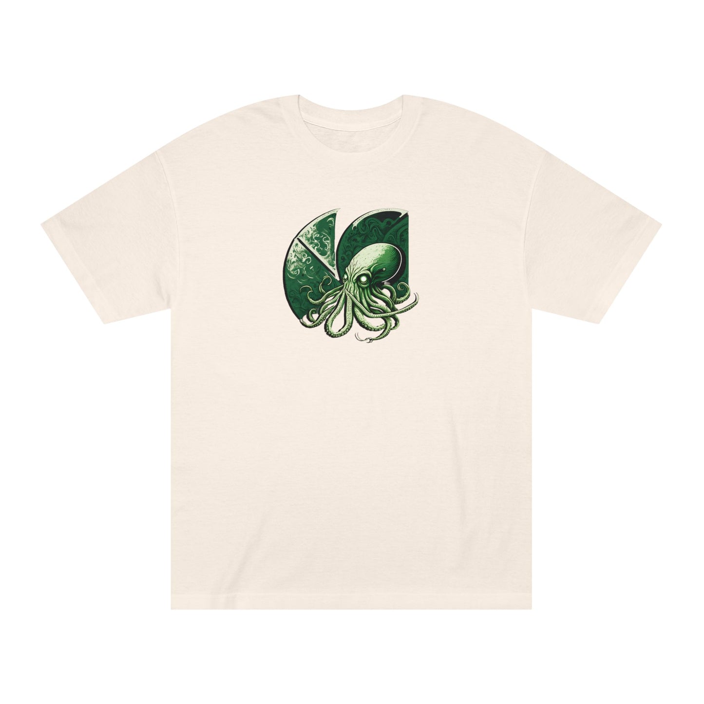 "Cthulhu" C-Logo Front/Back Graphic T-Shirt