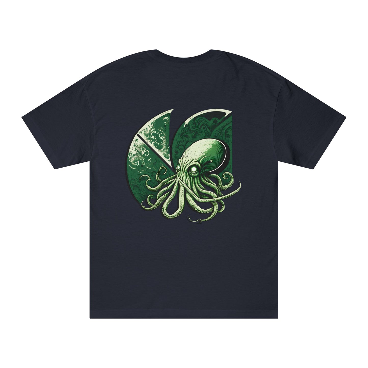 "Cthulhu" C-Logo Front/Back Graphic T-Shirt