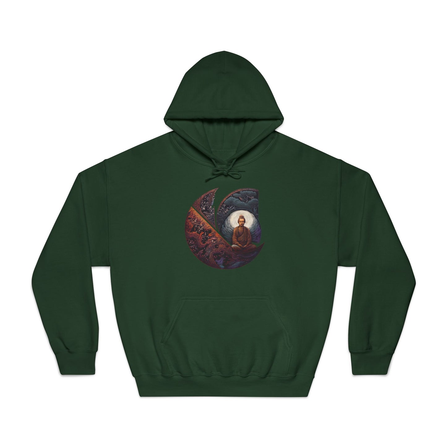 C-Logo Monk Cozy Hooded Sweatshirt