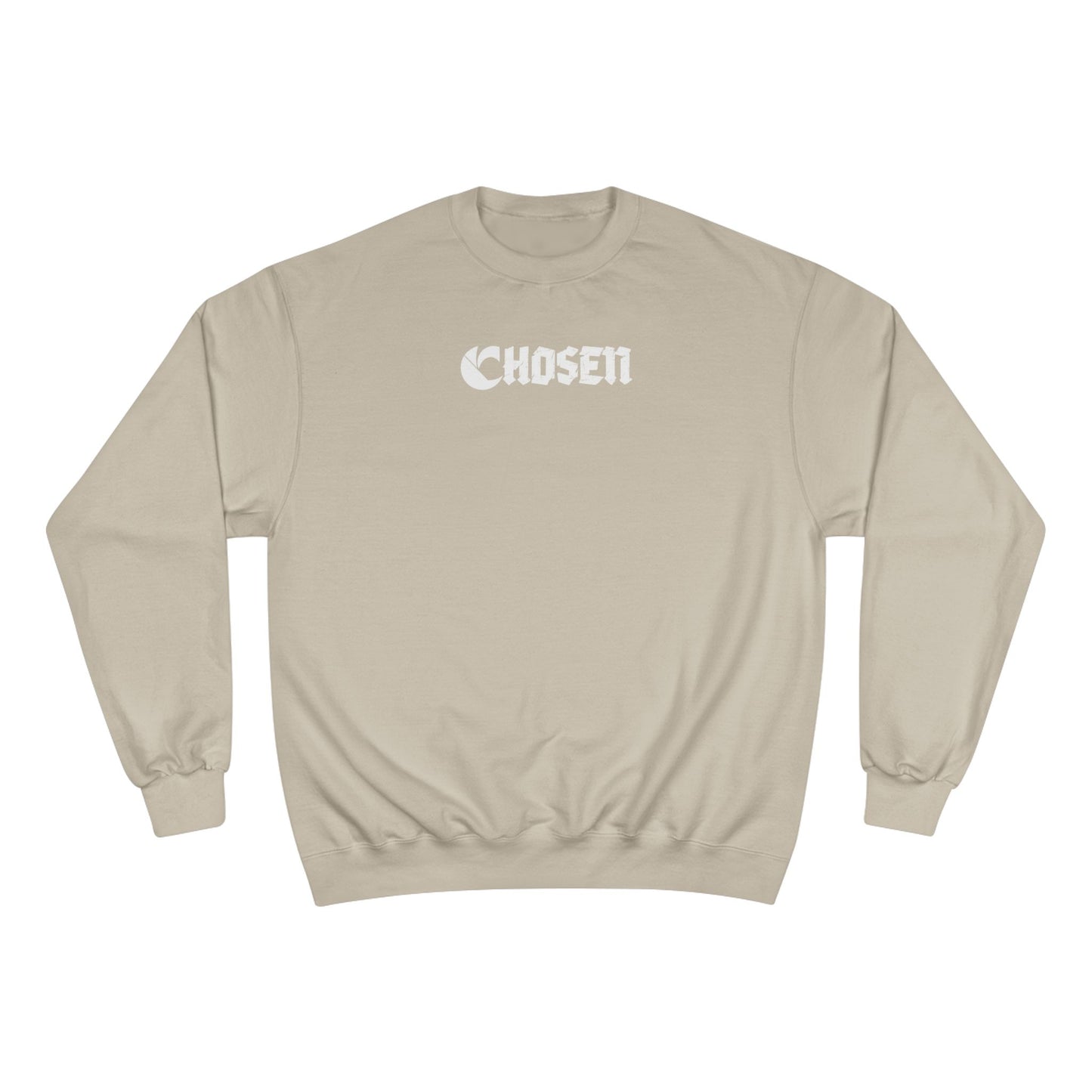 Chosen C-Logo "Pyramid" Graphic Champion Sweatshirt - ”Chosen by Fire, Forged by Purpose”