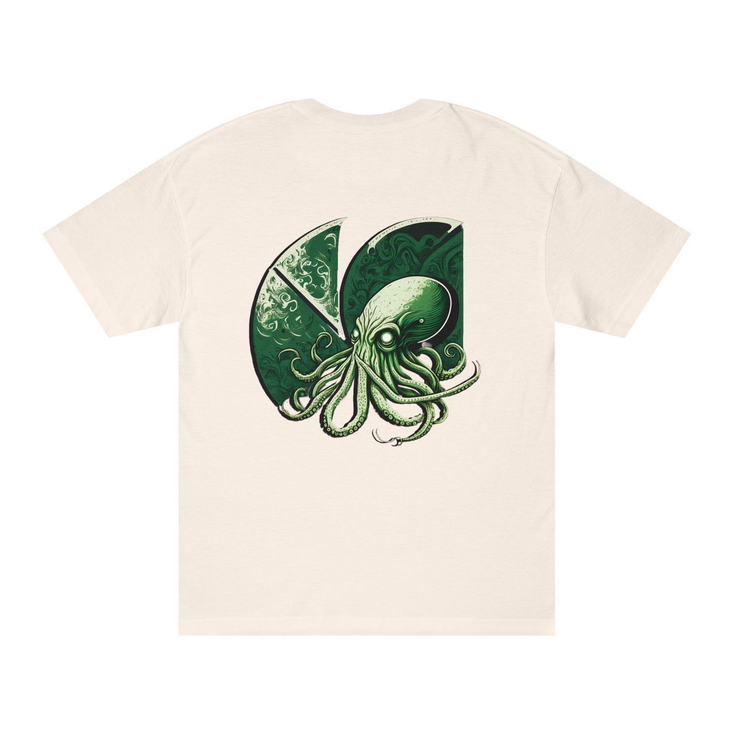 "Cthulhu" C-Logo Front/Back Graphic T-Shirt