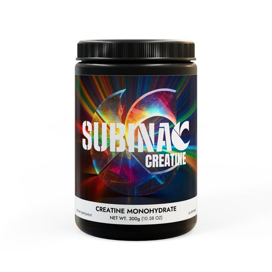 "SUBINAC" Creatine Monohydrate Supplement (300g, 10.58oz)