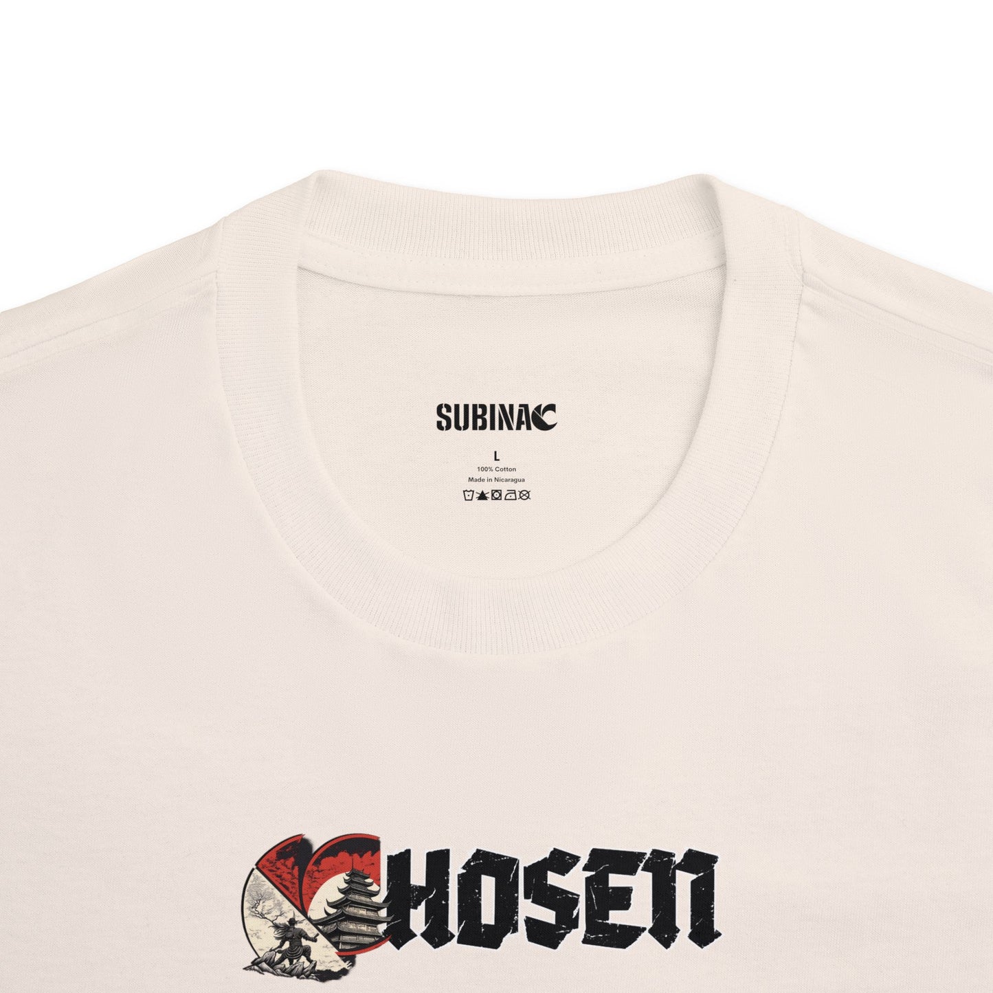 Chosen C-Logo Front/Back Graphic T-Shirt - ”Chosen by Fire, Forged by Purpose”