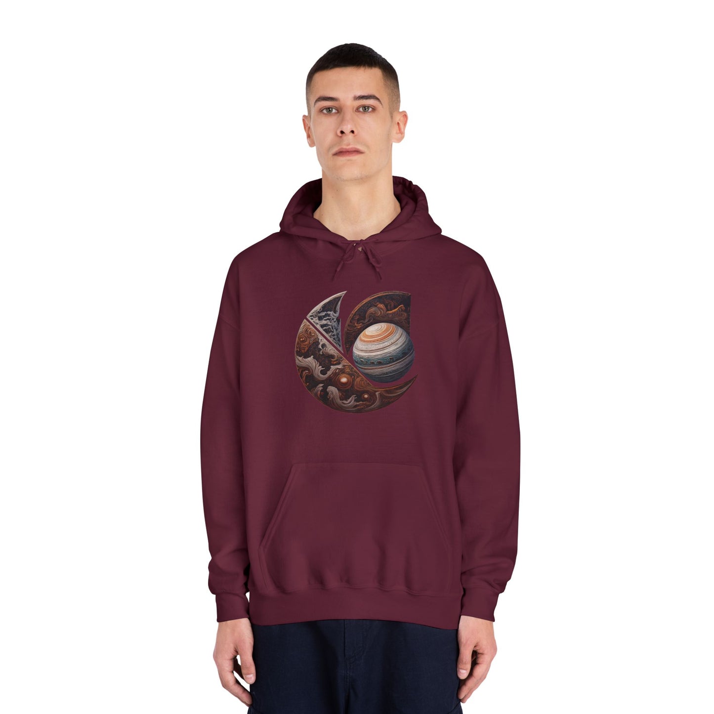C-Logo Jupiter Cozy Hooded Sweatshirt