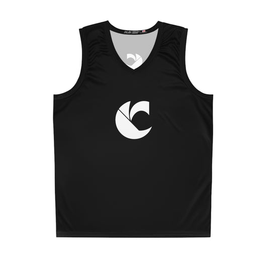 Black C-Logo Basketball Jersey