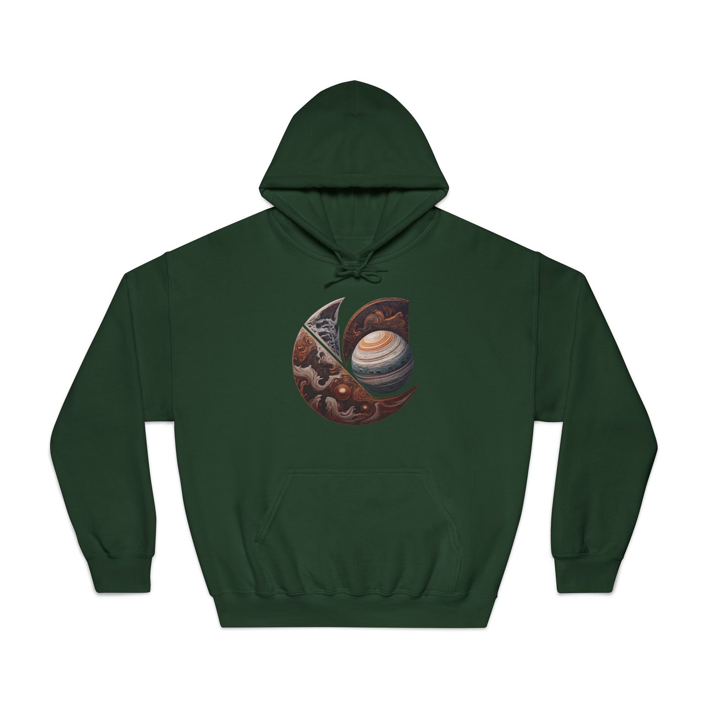 C-Logo Jupiter Cozy Hooded Sweatshirt