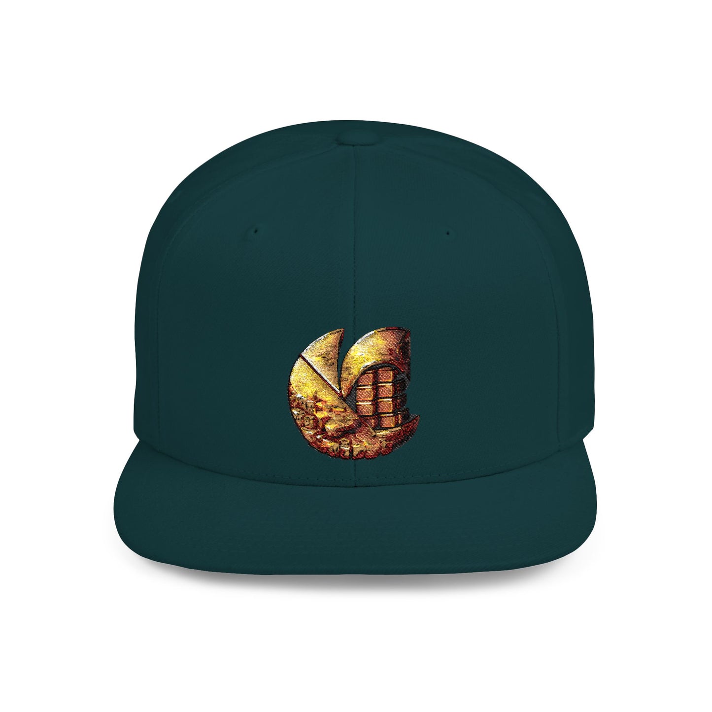 "GOLD" C-Logo Embroidered Snapback Hat